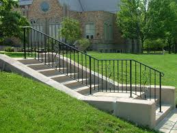 Although, of course, brass staircase railings look very attractive, they. Exterior Ironwork Finelli Ironworks