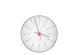 To ensure the bankers collection's authentic design, rosendahl design group has worked in. Arne Jacobsen Bankers Wanduhr O 12 Cm Lotharjohn De