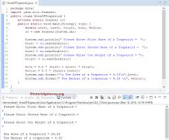 Code to add this calci to your website Java Program To Find Area Of Trapezoid