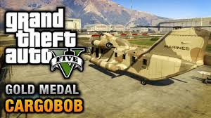 The cargobob is a military helicopter in grand theft auto: Gta 5 Mission 31 Cargobob 100 Gold Medal Walkthrough Youtube