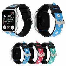 Details About Cute Minnie Mouse Leather Sport Band For Apple Watch Series 5 4 3 2 Wrist Strap