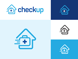 Checkup At Home In 2020 Healthcare Logo Medical App Medical Logo