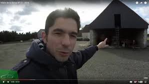 David Forge, le céréalier Youtuber de St Senoch dans le Lochois, véritable  star au salon de l'agriculture