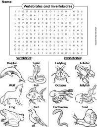 Vertebrate pages to color online. Science Vertebrates And Invertebrates Coloring Pages