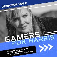 join us tomorrow! livestream starts at 5p PT/8p EST RSVP at  GamersforHarris.com 😎 #gamersforharris #games #vote #letsgo