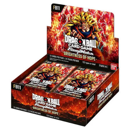 Dragon Ball Super Fusion World FB11 Brightness of Hope Booster Box Sealed Case English
