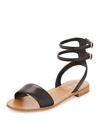 Black Ankle Strap Sandals Flat Prada Double Ankle Wrap Flat Sandal Black Nero Ankle Strap Sandals Flat Flat Sandals Sandals