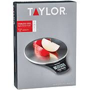 Taylor kitchen scale gray 11 lb propane. Taylor Stainless Steel Digital Kitchen Scale Shop Utensils Gadgets At H E B