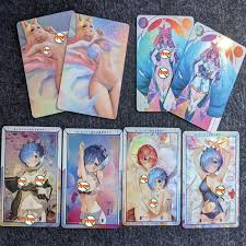 9 pièces/ensemble Anime One Piece Naruto Dragon Ball Rem jolie fille nue  carte Bundle personnage Sexy passe-temps jouet jeu cartes à - Cdiscount  Jeux - Jouets
