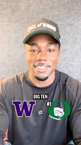 Will Washington upset Oregon and make it 4 in a row vs. the Ducks, or will  the No. 1 team stay undefeated ⁉️ @iamkenjonbarner takes us inside the  rivalry., #b1gfootball