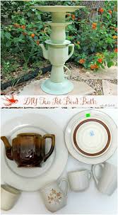 I have a humming bird feeder but i would probably get more winged visitors if i had a birdbath too. 20 Adorably Easy Diy Bird Baths You Ll Want To Add To Your Garden Today Diy Crafts