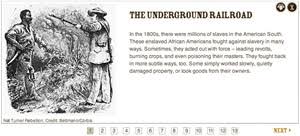 Wherever slavery existed, there were efforts to escape. The Underground Railroad Teaching Guide Scholastic