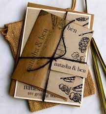 Brown Paper Obsession Eco Friendly Wedding Invitations Eco Friendly Wedding Wedding Invitations Rustic
