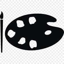 Palette Painting Artist Clip Art Png 1200x1200px Palette Art Artist Black And White Brush Download Free