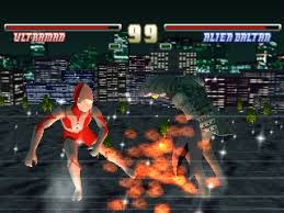Ultraman Fighting Evolution Playstation The Best Ntsc J
