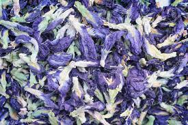 Blue tea, made from blue pea flowers, also has a number of health benefits. Dried Butterfly Pea Flowers Tea Or Blue Clitoria Ternate Texture Stock Photo Picture And Royalty Free Image Image 123808508