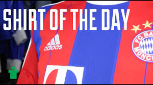 Bayern munich fc apparel shop featuring bayern shirts, bayern munich jerseys, gear and clothing at the ultimate sports store. Shirt Of The Day Bayern Munchen 2014 15 Home Shirt Youtube