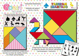 Tangram Imantado Un Rompecabezas Distinto Tangram Juegos De Matematicas Bolsas De Celofan