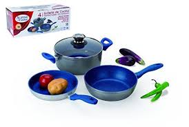 Aramco 4 Piece Alpine Gourmet Dutch Oven Forged Aluminum Cookware Set Gray Cookware Set Induction Cookware Pots And Pans Sets