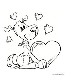 Les marques de lingerie s'adaptent au quotidien des femmes et placent le confort du corps au premier plan. Coloriage Chien Saint Valentin Dessin St Valentin A Imprimer