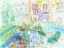 Raoul Dufy 1943 Notre Maison A Montsaunes Aquarelle 50 65 Cm Raoul Dufy Impressionism Painting Illustrations And Posters