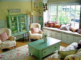 Decorating Vintage Cottage Style Interiors Cottage Style Living Room Cottage Living Rooms Living Room Design Styles