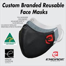 **please note that not all products available online are available in the stores. Custom Printed Face Mask Engage Athletic Custom Sportswear Made In Melbourne