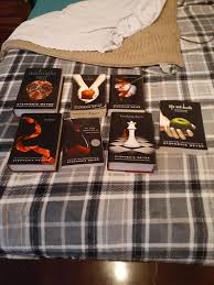 Eclipse at midnight showings, totaling $30 million in box office already and breaking new moon's previous record of 26.3 million for midnight … Finally Got The Complete Set All I Need To Read Is Breaking Dawn And Bree Tanner And Life And Death Twilight