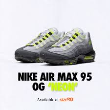 Size On Twitter Raffle News The Raffle For The Nike Air Max 95 Og Neon Is Now Open Check Out The Size Launches App To Enter Nike Airmax Airmax95 Am95 Neon