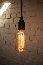 edison style vintage lightbulb squirrel cage filament luces de madera decoracion steampunk lamparas de techo