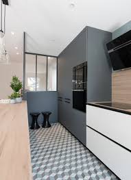 Quartier Monplaisir Marion Lanoe Architecte D Interieur Et Decoratrice Lyon Architecte Interieur Cuisine Appartement Cuisine Moderne