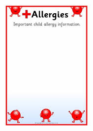 Primary School Pupil Medical Information Board Signs Labels