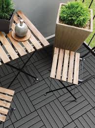 Make sure to lay your decking at a slope to allow for drainage. 999 Home Design Ideas Composite Tiles Deck