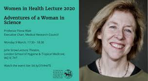 We're thrilled to have Executive Chair of Medical Research Council, Fiona  Watt deliver our annual Women in Health lecture next week! An  internationally recognised stem cell scientist, hear all about Fiona's  contribution