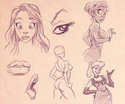 How To Draw Cartoon Women By Carlos Cabral, Via Behance | Cartoon Drawings,  Cartoon Drawings Sketches, Cartoon Girl Drawing