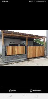 Pagar yang satu ini bertumpu dan. Andi Project Pagar Motif Grc Dan Kayu Jati Belanda Facebook