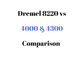 Dremel 8220 Vs 4000 4300 Tool Comparison Review Dremel Things To Do With A Dremel Dremel Rotary Tool
