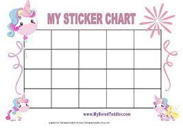 Printable stickers to use with our free behavior charts. Printable Reward Charts My Bored Toddler