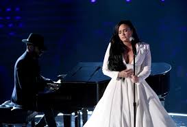Demi lovato finally feels free after a tumultuous two years out of the spotlight, the singer and actress has landed on her feet, with a powerful new album on the way—and a sparkling new life. Demi Lovato Performed At The Grammys For The First Time Since Her Overdose Glamour