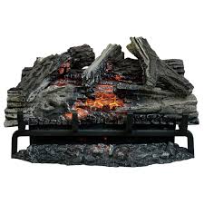 Check out selection of plug and play electric log inserts that revitalize you unused existing fireplace. Napoleon Woodland 27 Electric Fireplace Insert Log Set Nefi27h Napoleon