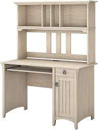 4.4 out of 5 stars with 27 reviews. Salinas Computer Desk With Hutch In Antique White Amazon Co Uk Kitchen Home