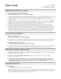 Cover Letter Clinical Research Associate Research Associate Resume ...