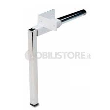 Il kit piedi rete è disponibile in varie altezze. Piede Di Sostegno Per Letto Ribaltabile Estraibile In Avanti 0033464 Nobili Ferramenta
