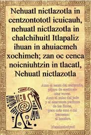 Nahuatl Poesia De Nezahualcoyotl Palabras En Nahuatl Frases Nahuatl Lenguas Indigenas De Mexico