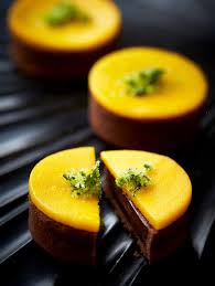 Chocolate Mango And Coriander Tarts Food Sweet Recipes Tart Recipes
