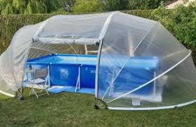 Decouvrez Les Dimensions De La Sunnytent Ovale Taille L Sunnytent In 2020 Pool Canopy Swimming Pools Trampoline Tent