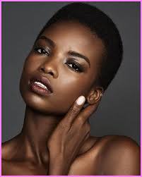 Black Models With Short Hair 2018 2019 Black Models With Short Hair Accompanied With Ajak Deng Naomi Ca Short Hair Model Short Hair Styles Black Female Model
