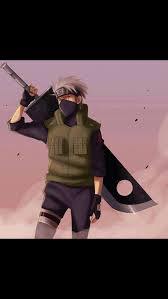 Kakashi And The Giant Sword Kakashi Anime Superhero Kakashi Hatake