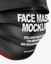 Download Medical Face Mask Mockup In Apparel Mockups On Yellow Images Object Mockups