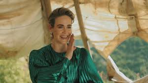 She is the recipient of several accolades, including a primetime emmy award and a golden globe award. Sarah Paulson Is On Top Of The World Youtube